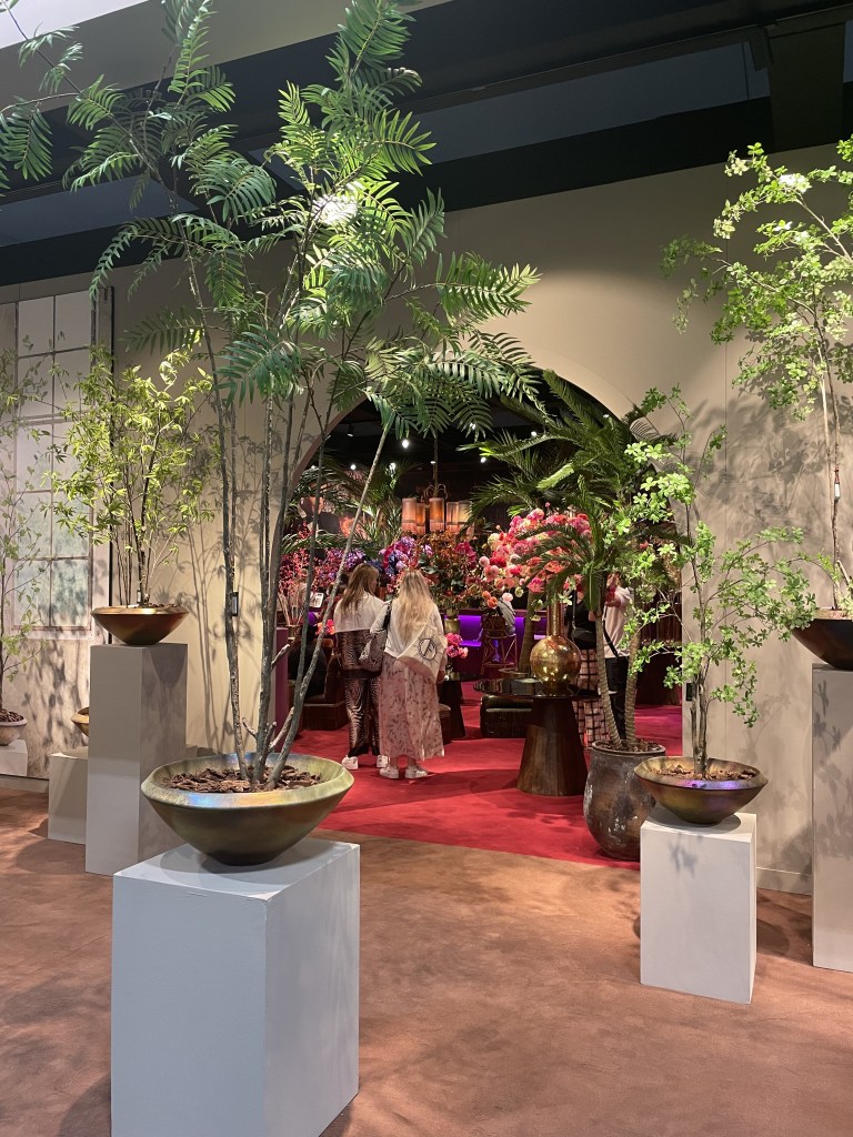 Stánek jedné ze značek vystavující na veletrhu Maison & Objet v Paříži