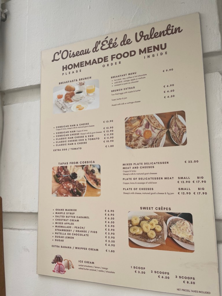 Kavárna L'oiseau d'été de Valentin | Salon De Thé & Café, Crêperie & Dégustation Corse v Nice