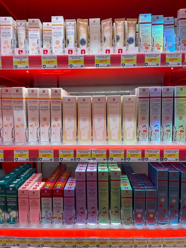 Kosmetika Erborian v lékárně