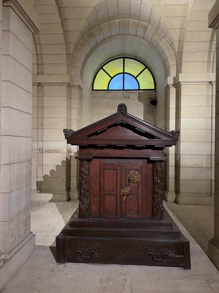 Chodby krypty v Panthéonu v Paříži