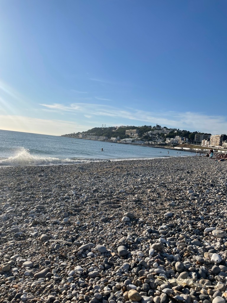 Městská pláž v Le Havre 