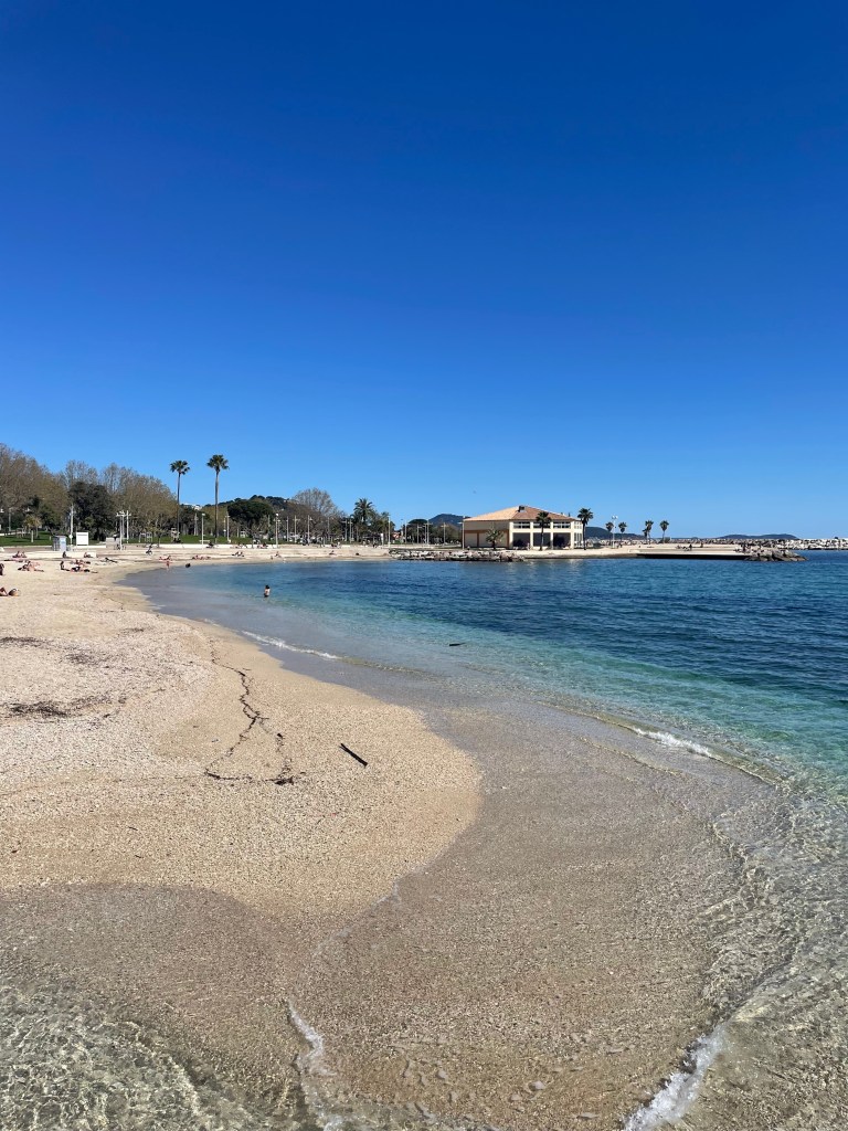 Městská pláž, Toulon, Provence, Jih Francie