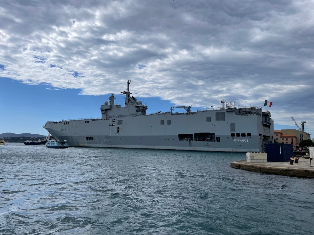 Přístav v Toulon, Provence, Jih Francie