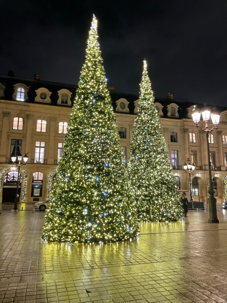 Vánoční výzdoba v Paříži