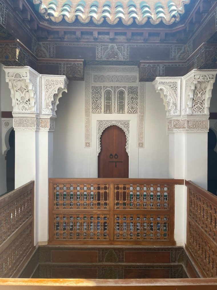 Interiér Médersy Ben Youssef