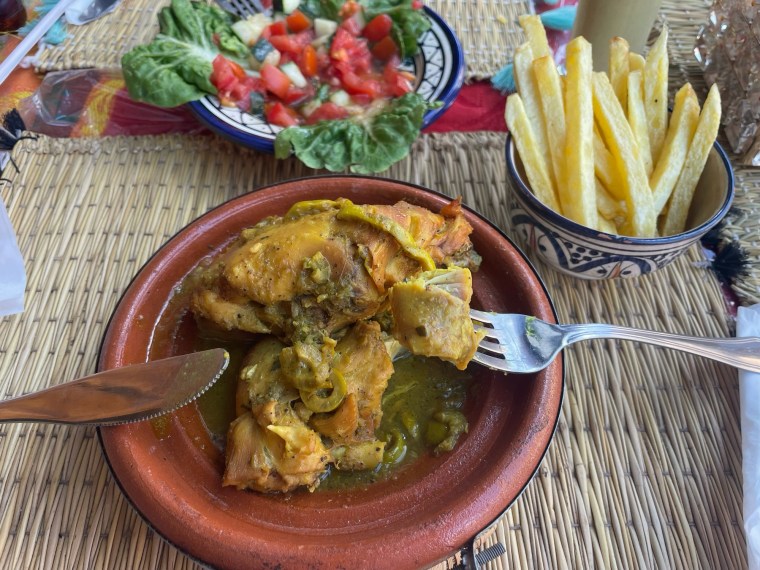 Tajine v restauraci U Cherifa