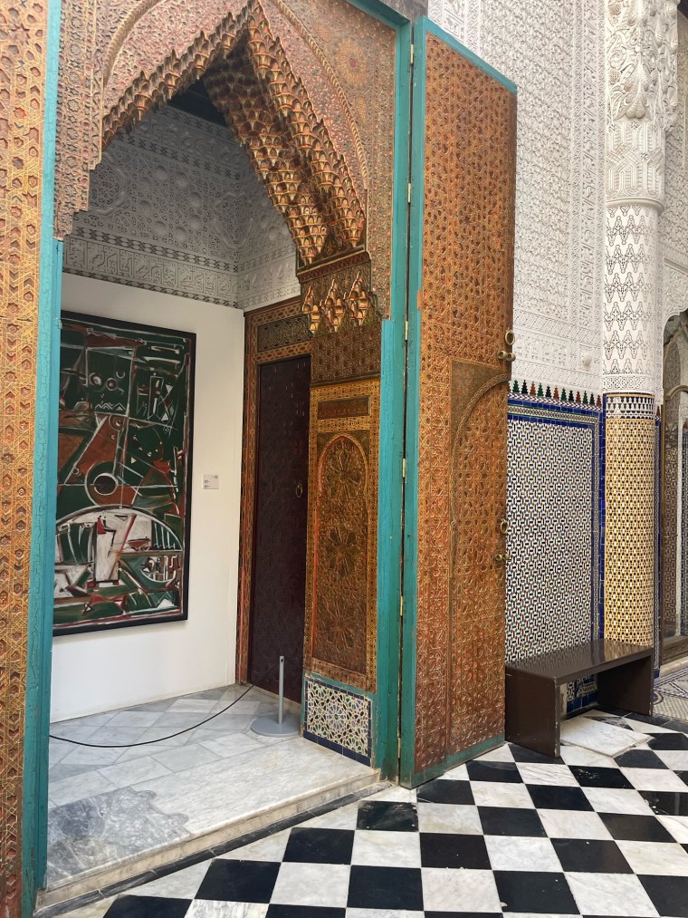 Interiér paláce Le Palais Dar El Bacha