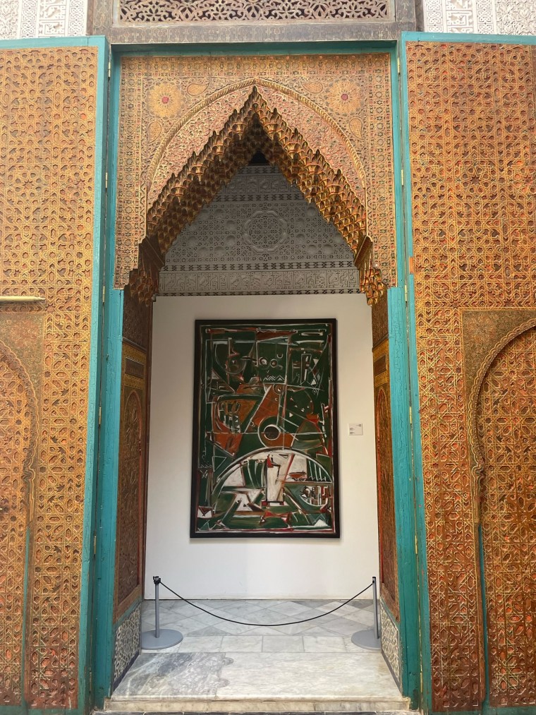 Obraz, Interiér paláce Le Palais Dar El Bacha