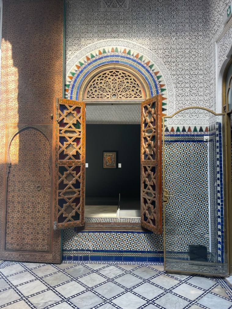 Mozaiky, Interiér paláce Le Palais Dar El Bacha