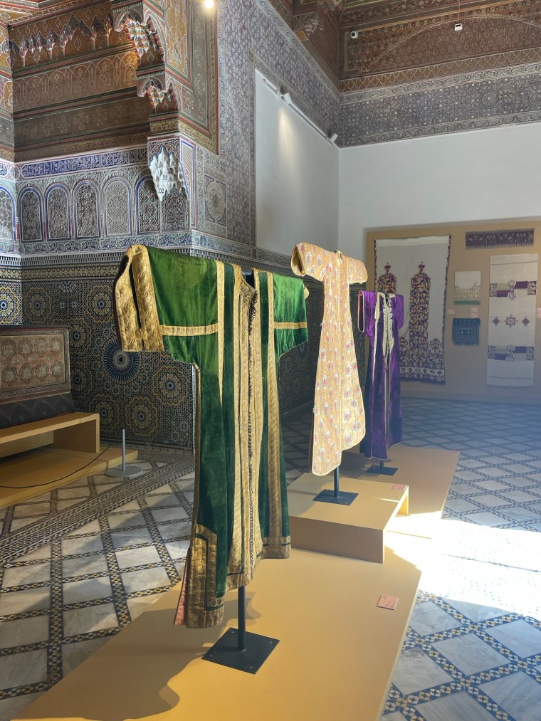 Expozice v paláci Le Palais Dar El Bacha